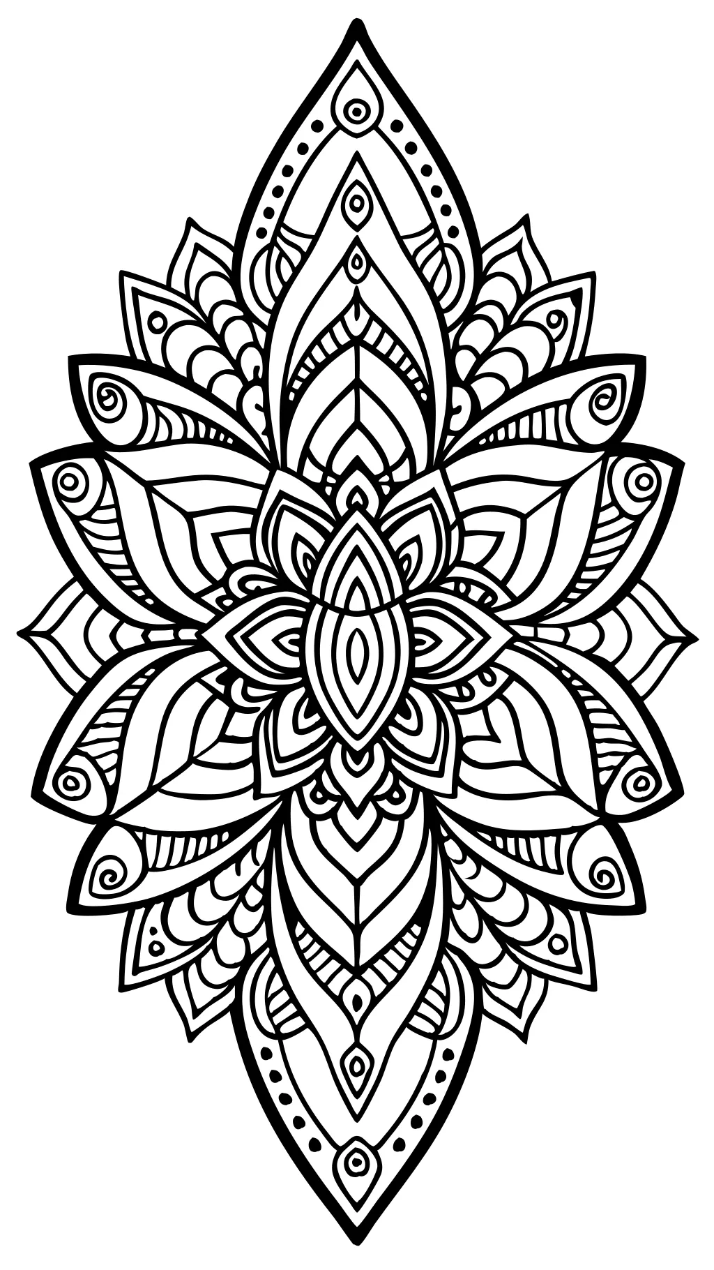 páginas para colorear de zentangle imprimibles gratis para adultos